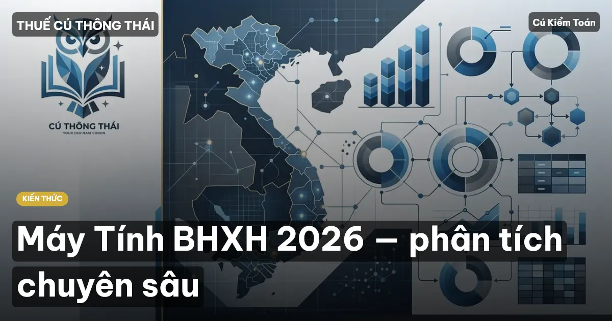 Máy Tính BHXH 2026 — phân tích chuyên sâu