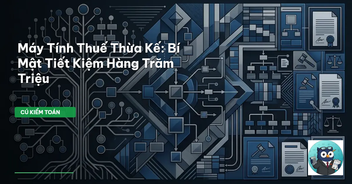 máy tính thuế thừa kế
