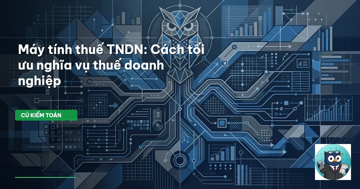 tính thuế TNDN
