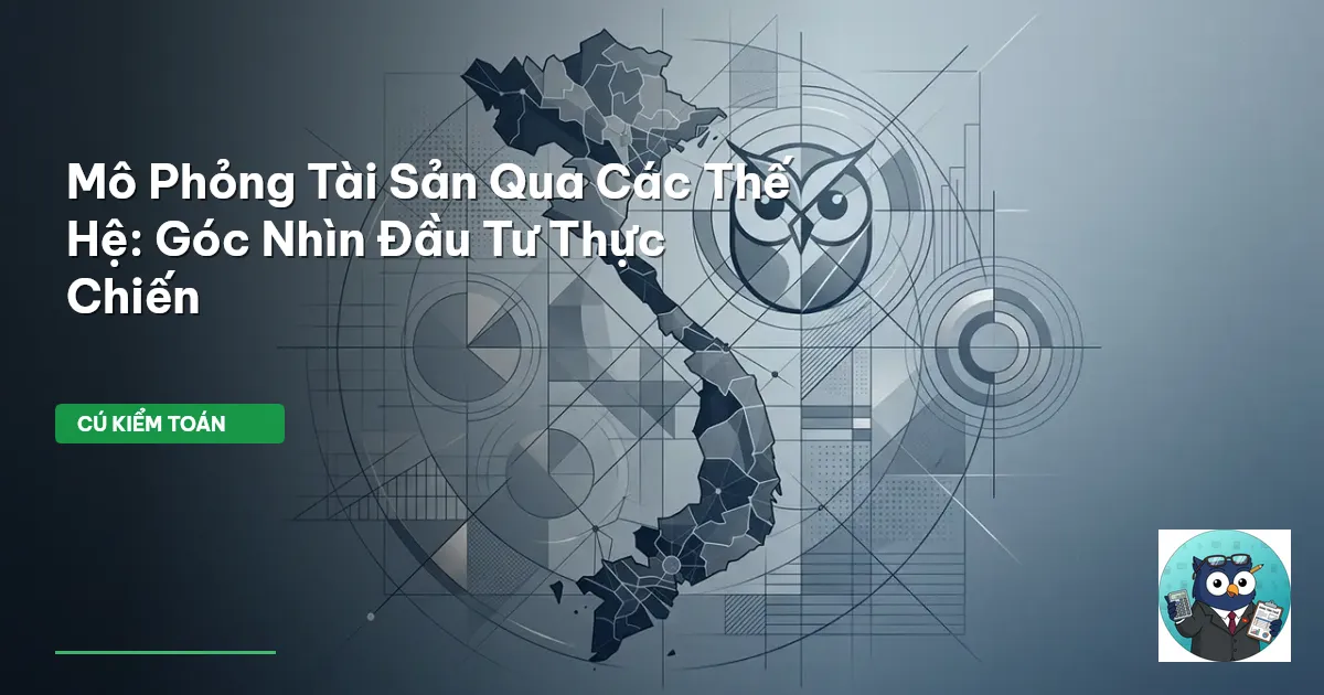 Mô Phỏng Tài Sản Qua Các Thế Hệ: Góc Nhìn Đầu Tư Thực Chiến