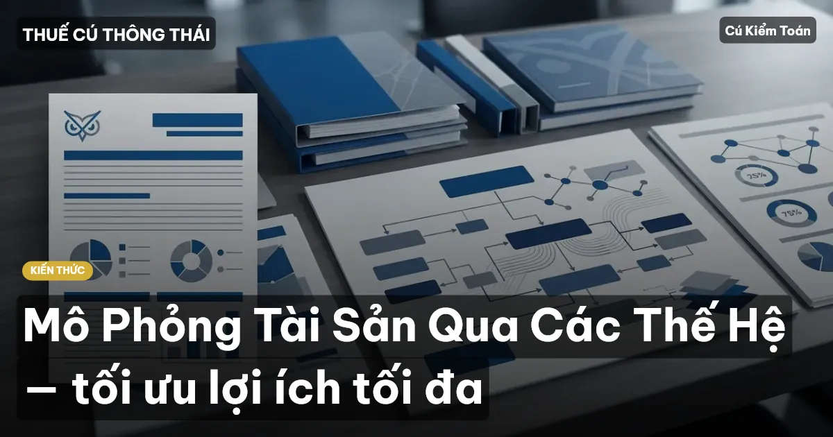 Mô Phỏng Tài Sản Qua Các Thế Hệ — tối ưu lợi ích tối đa