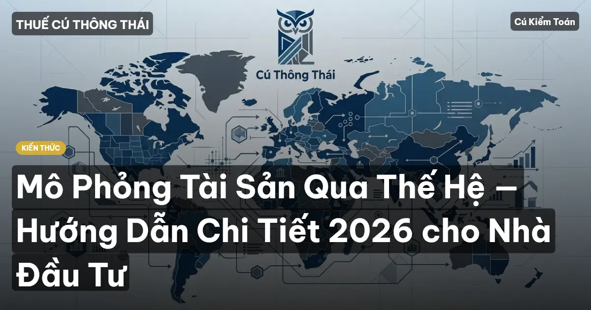 Mô Phỏng Tài Sản Qua Thế Hệ — Hướng Dẫn Chi Tiết 2026 cho Nhà Đầu Tư