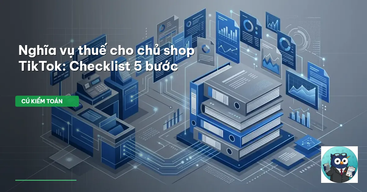 thuế tiktok shop