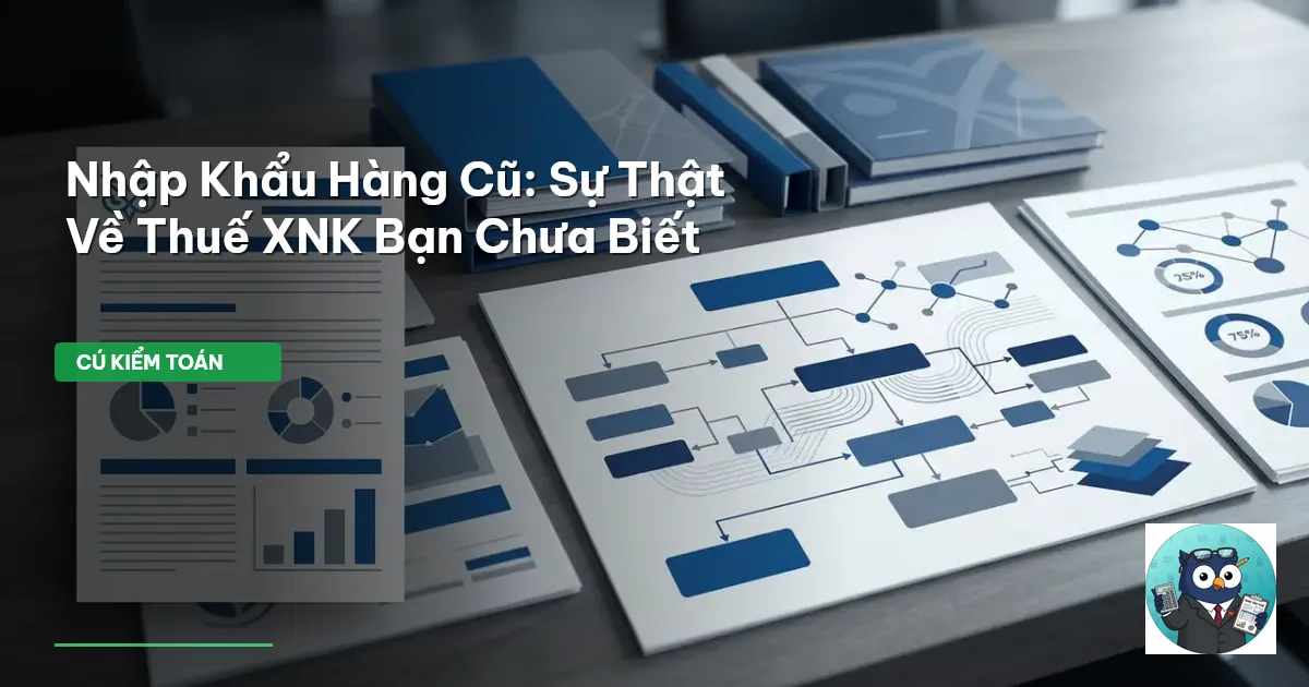 Nhập Khẩu Hàng Cũ: Sự Thật Về Thuế XNK Bạn Chưa Biết