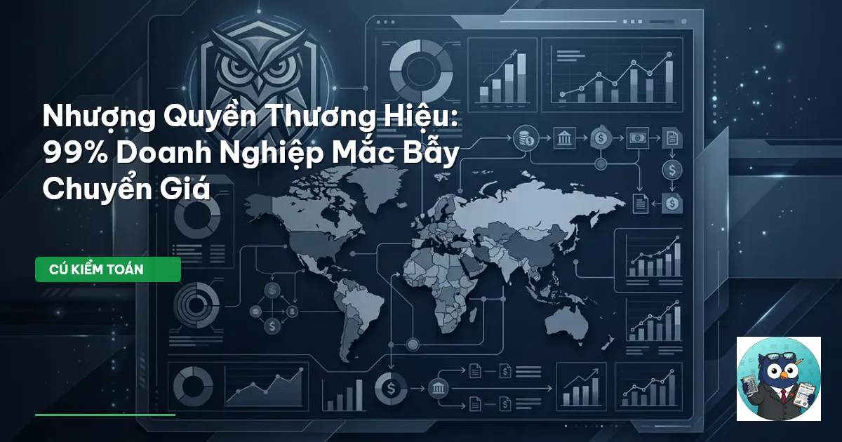Nhượng Quyền Thương Hiệu: 99% Doanh Nghiệp Mắc Bẫy Chuyển Giá