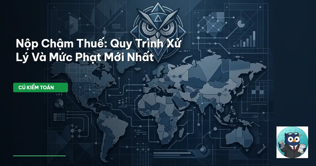 Nộp Chậm Thuế: Quy Trình Xử Lý Và Mức Phạt Mới Nhất