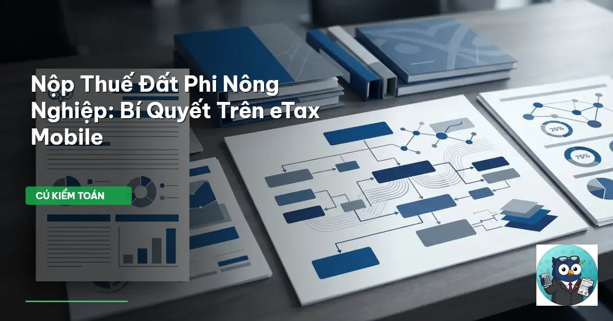 Nộp Thuế Đất Phi Nông Nghiệp: Bí Quyết Trên eTax Mobile