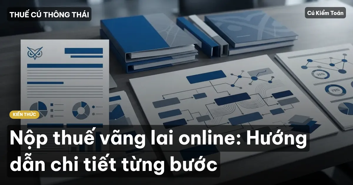 Nộp thuế vãng lai online: Hướng dẫn chi tiết từng bước