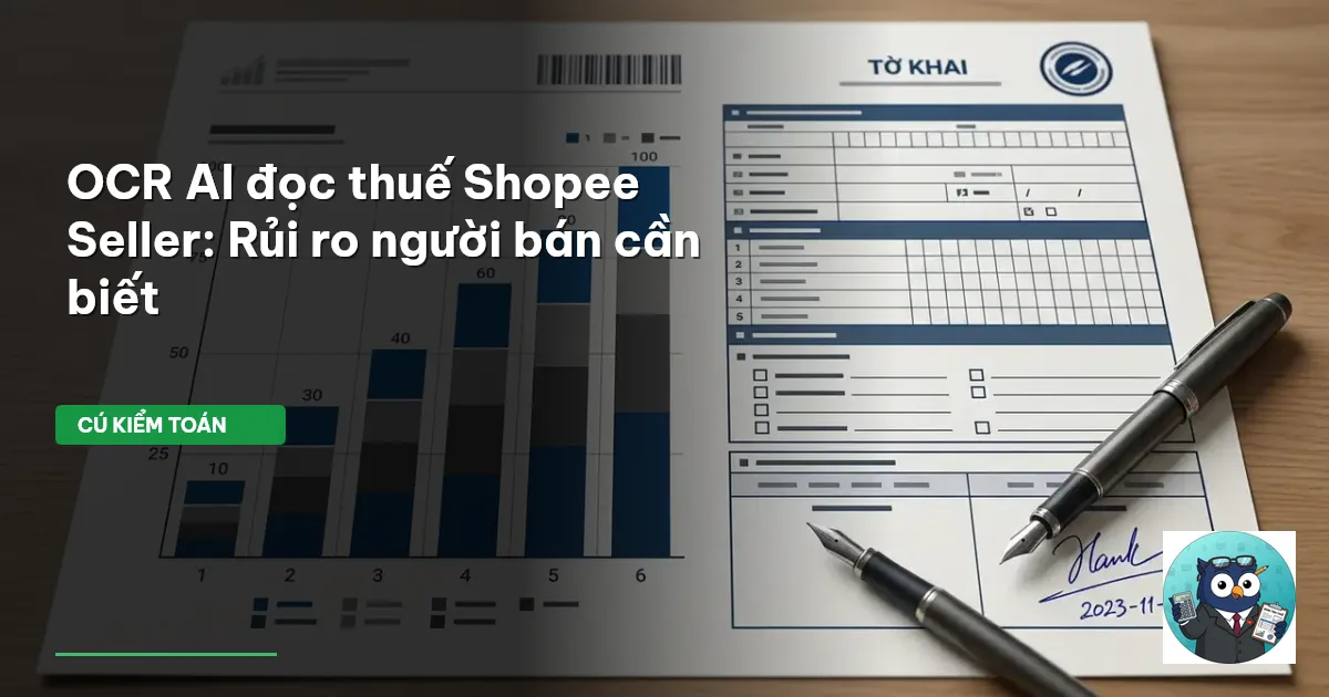 OCR AI tính thuế Shopee