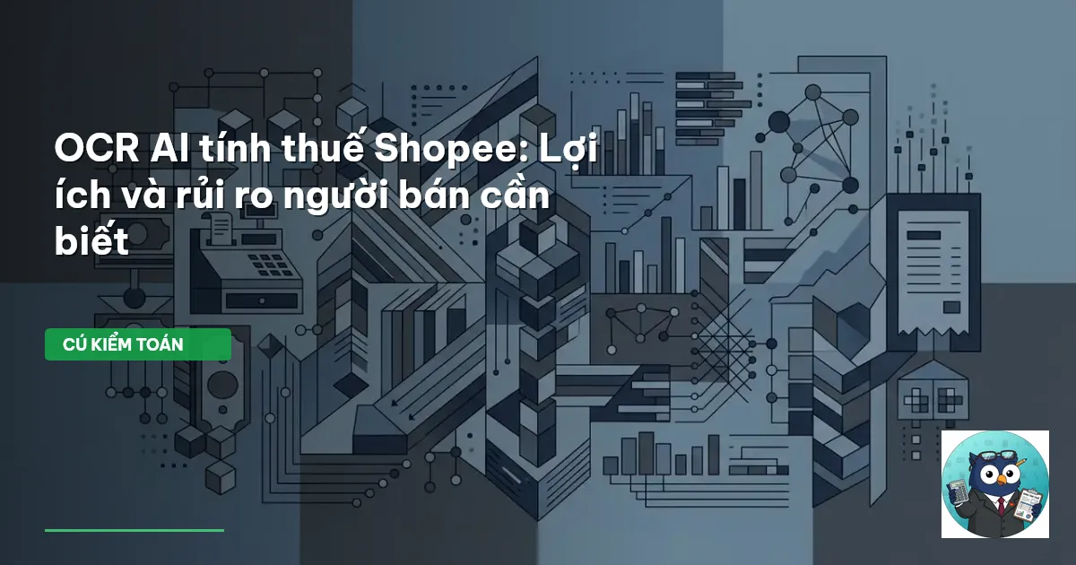OCR AI tính thuế Shopee