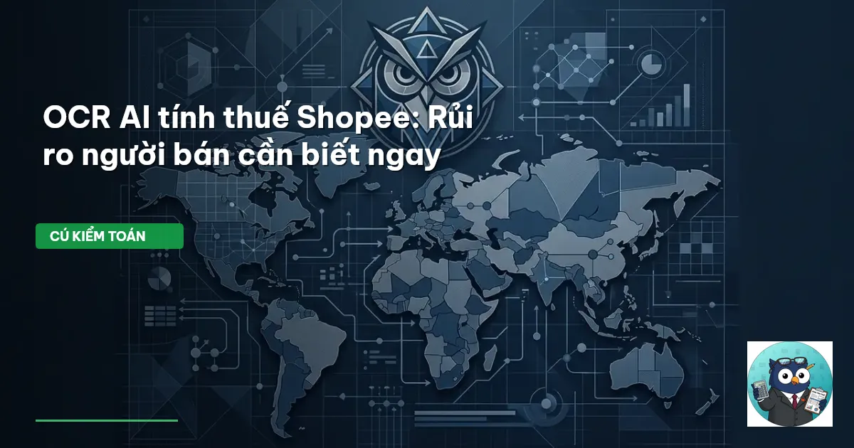 OCR AI tính thuế Shopee