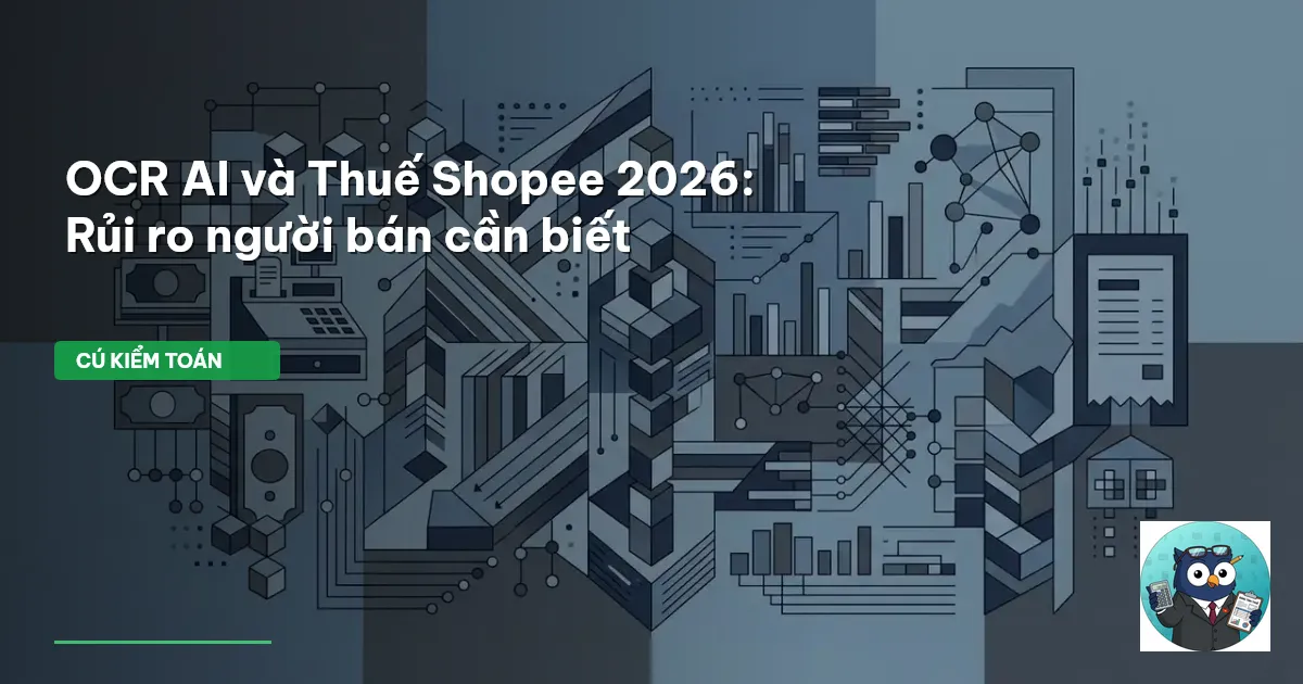 OCR AI tính thuế Shopee