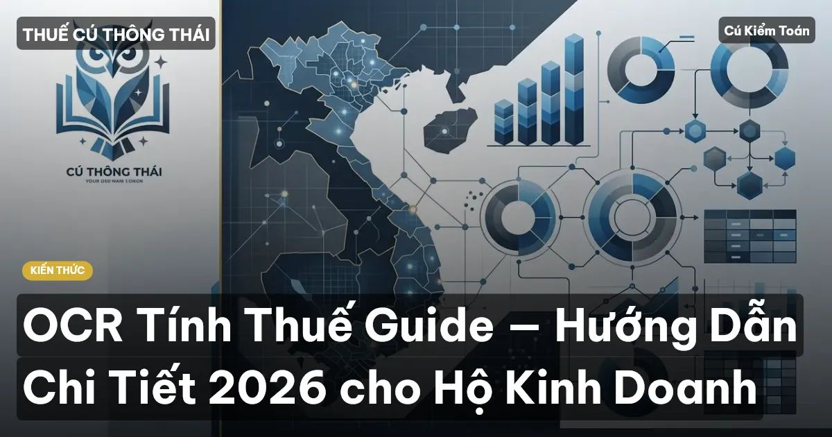 OCR Tính Thuế Guide — Hướng Dẫn Chi Tiết 2026 cho Hộ Kinh Doanh