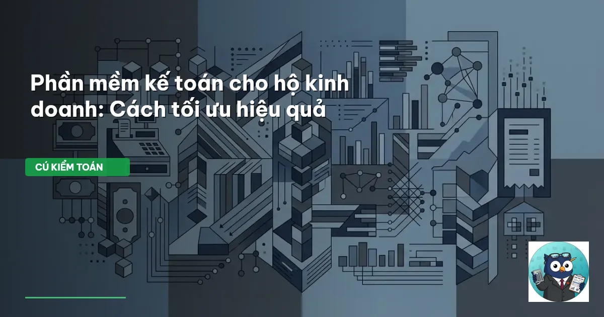 phần mềm kế toán hộ kinh doanh