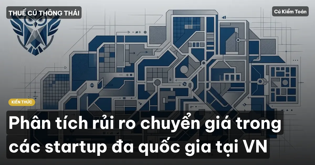 Phân tích rủi ro chuyển giá trong các startup đa quốc gia tại VN