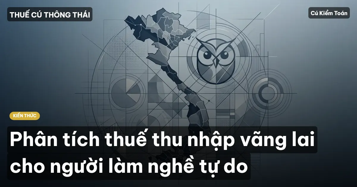 Phân tích thuế thu nhập vãng lai cho người làm nghề tự do