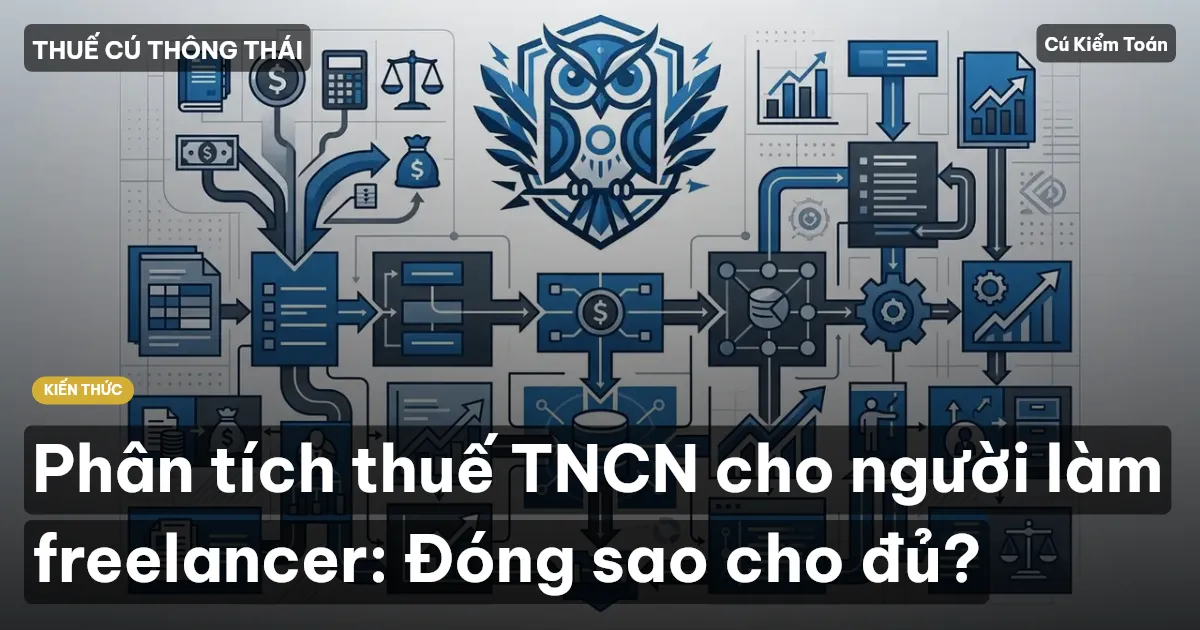 Phân tích thuế TNCN cho người làm freelancer: Đóng sao cho đủ?