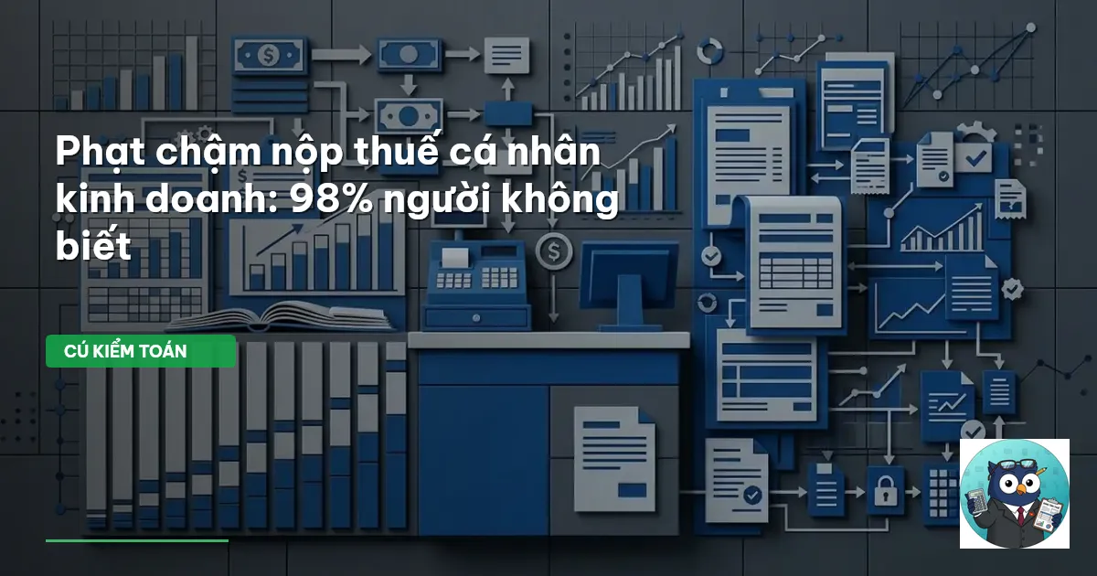 phạt chậm nộp thuế