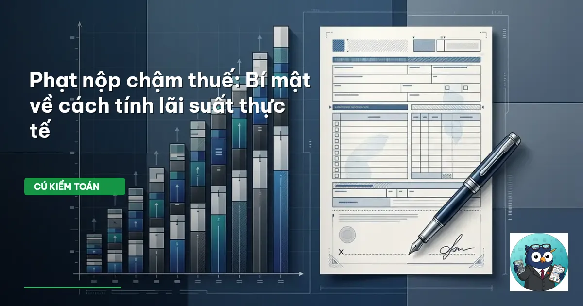phạt nộp chậm thuế