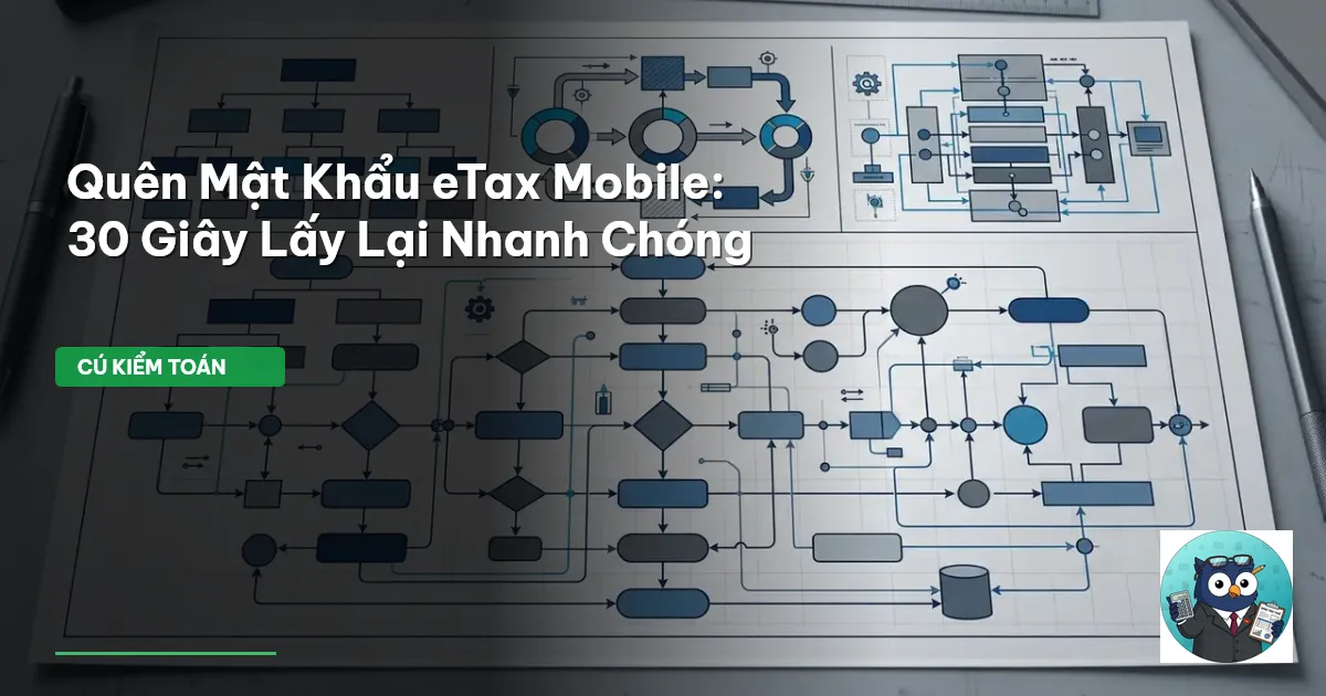quên mật khẩu eTax Mobile