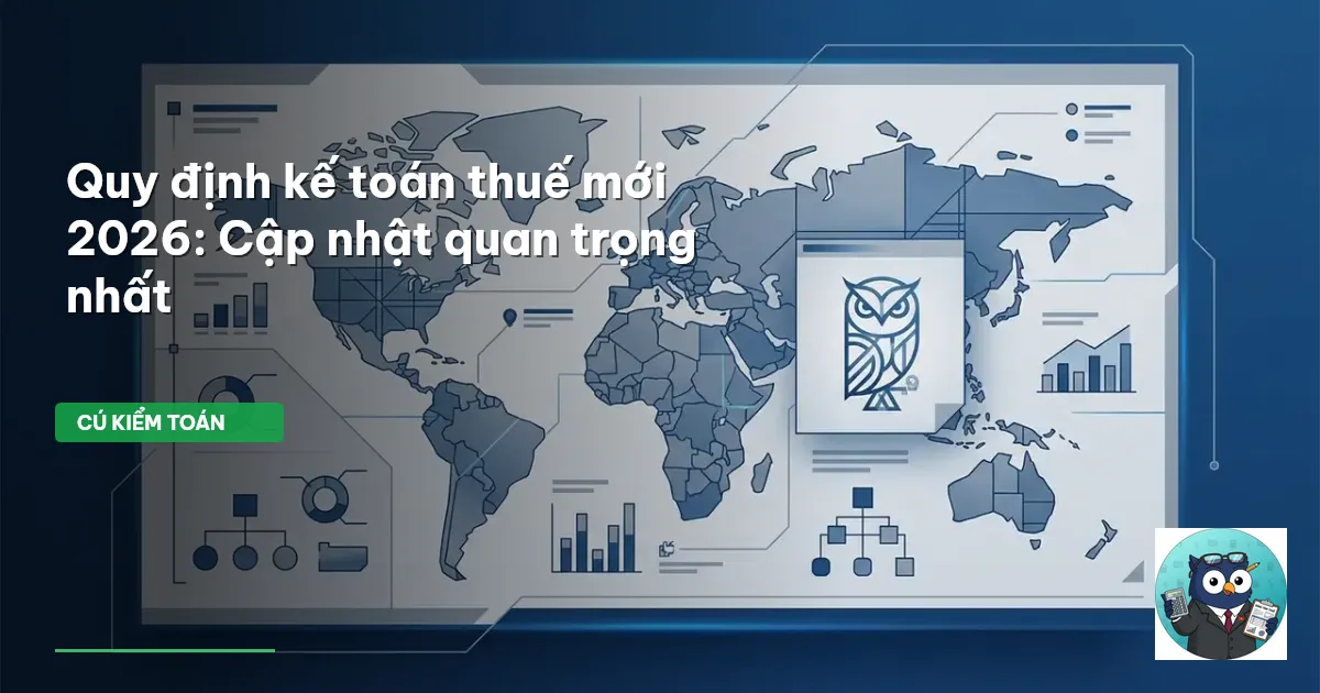 quy định kế toán thuế mới