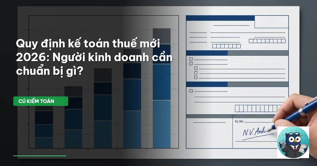 quy định kế toán thuế 2026