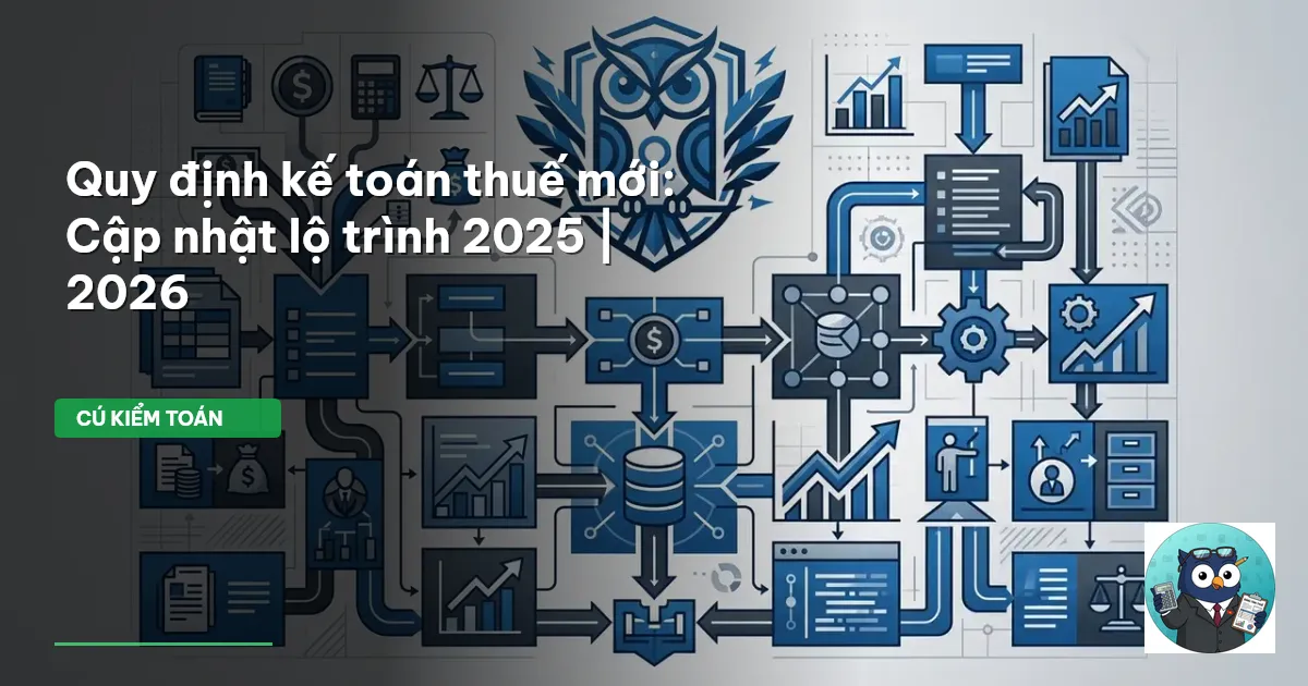 quy định kế toán thuế mới