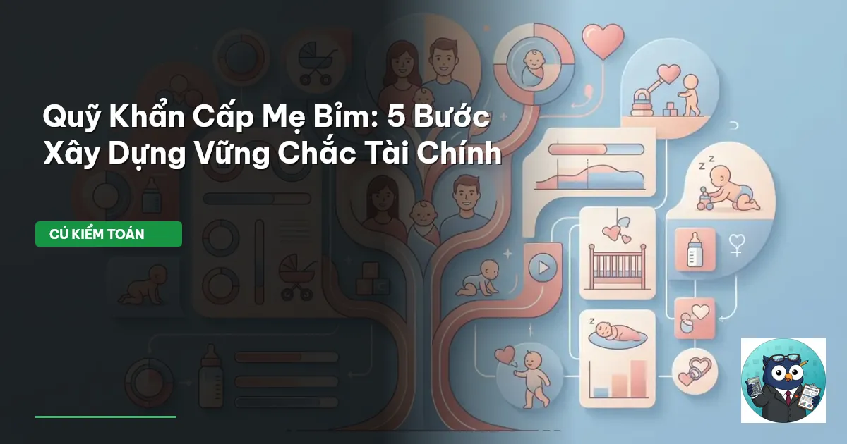quỹ khẩn cấp mẹ bỉm