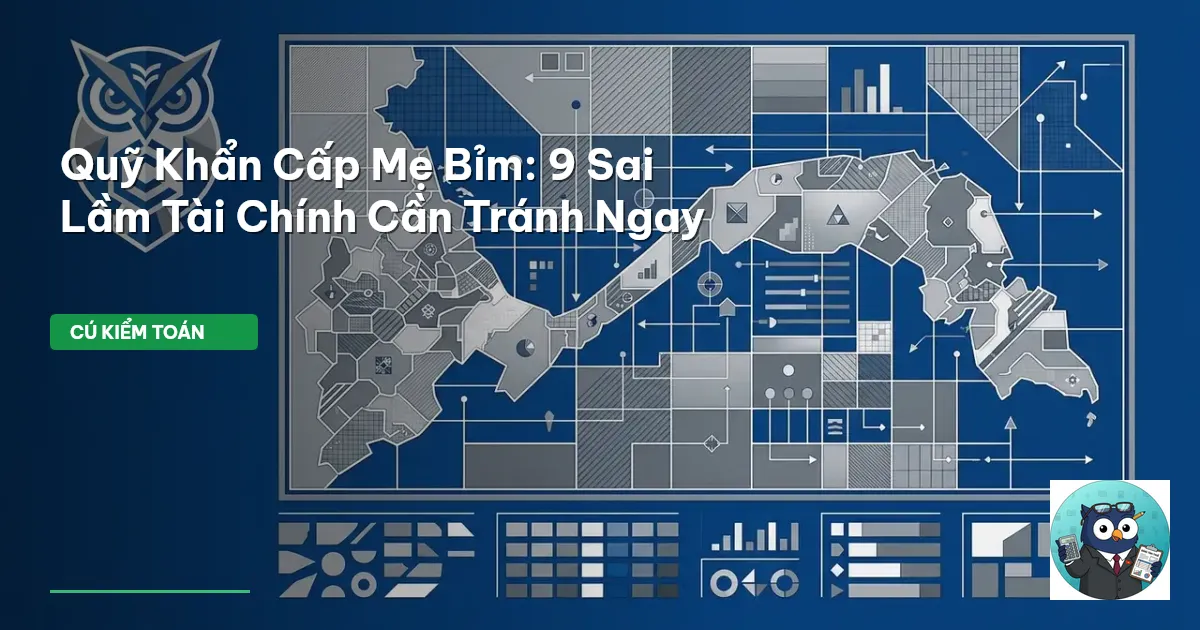 Quỹ Khẩn Cấp Mẹ Bỉm: 9 Sai Lầm Tài Chính Cần Tránh Ngay