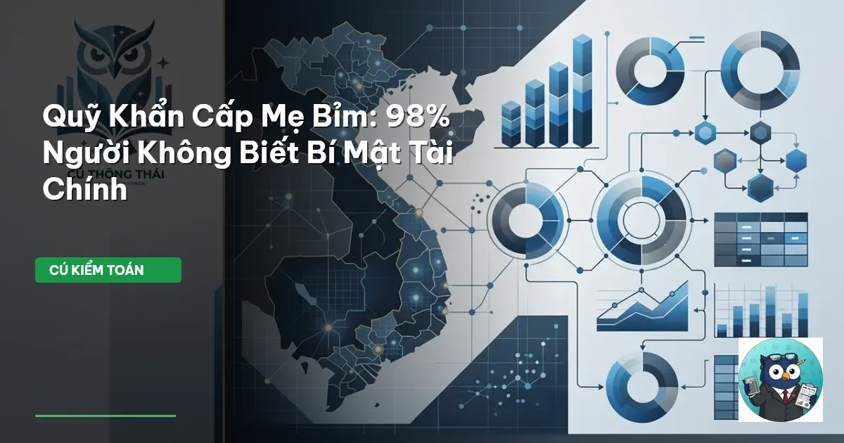 Quỹ Khẩn Cấp Mẹ Bỉm: 98% Người Không Biết Bí Mật Tài Chính