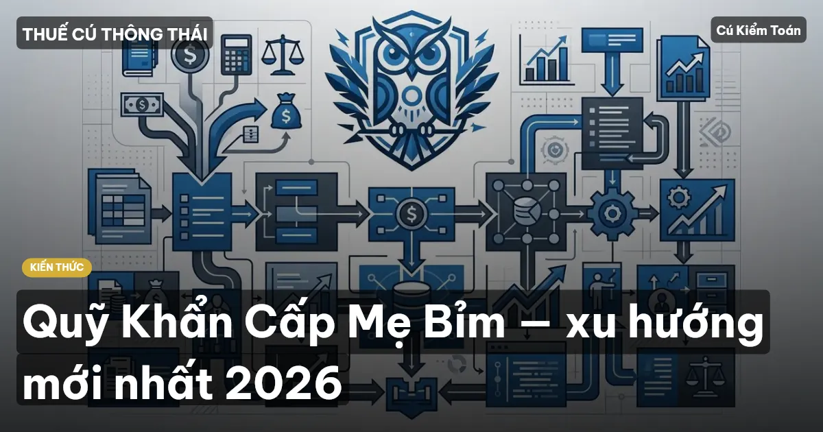 Quỹ Khẩn Cấp Mẹ Bỉm — xu hướng mới nhất 2026