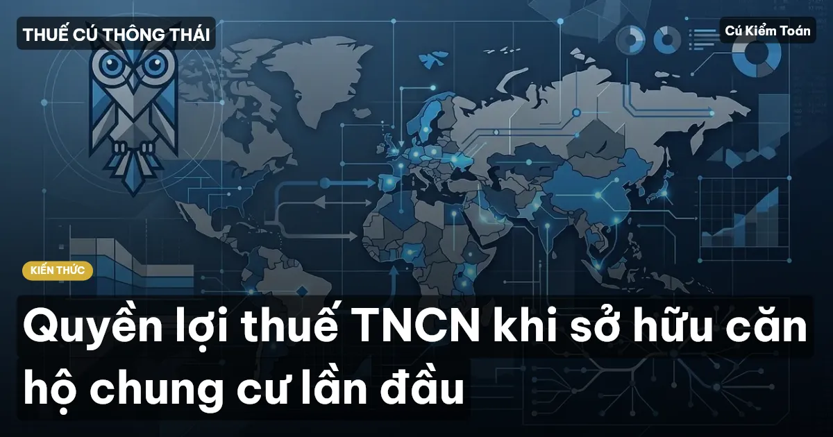 Quyền lợi thuế TNCN khi sở hữu căn hộ chung cư lần đầu