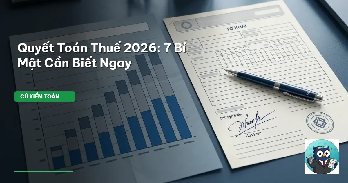 quyết toán thuế 2026