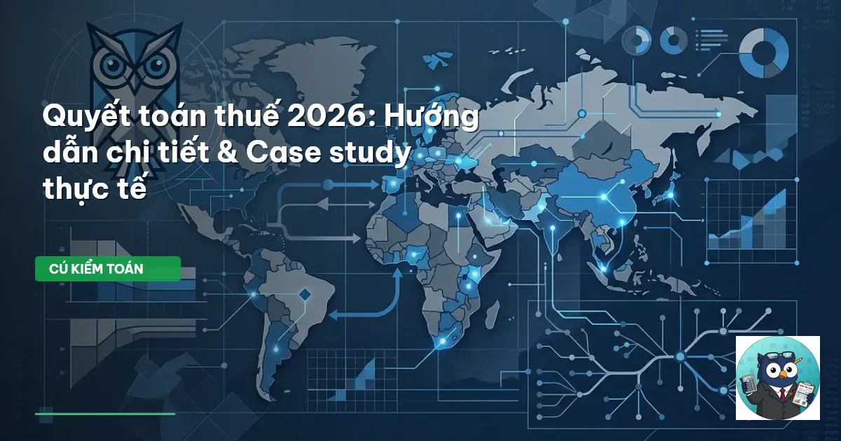 Quyết toán thuế 2026: Hướng dẫn chi tiết & Case study thực tế