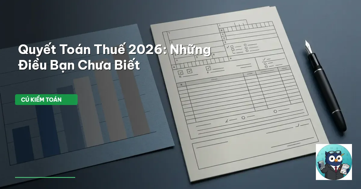 quyết toán thuế 2026