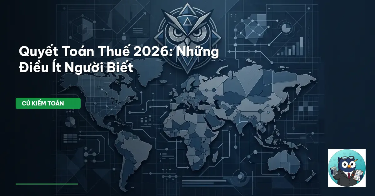Quyết Toán Thuế 2026: Những Điều Ít Người Biết