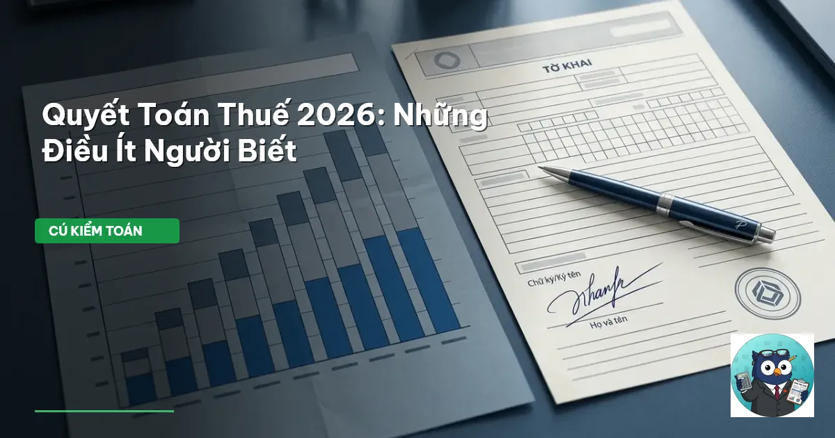quyết toán thuế 2026