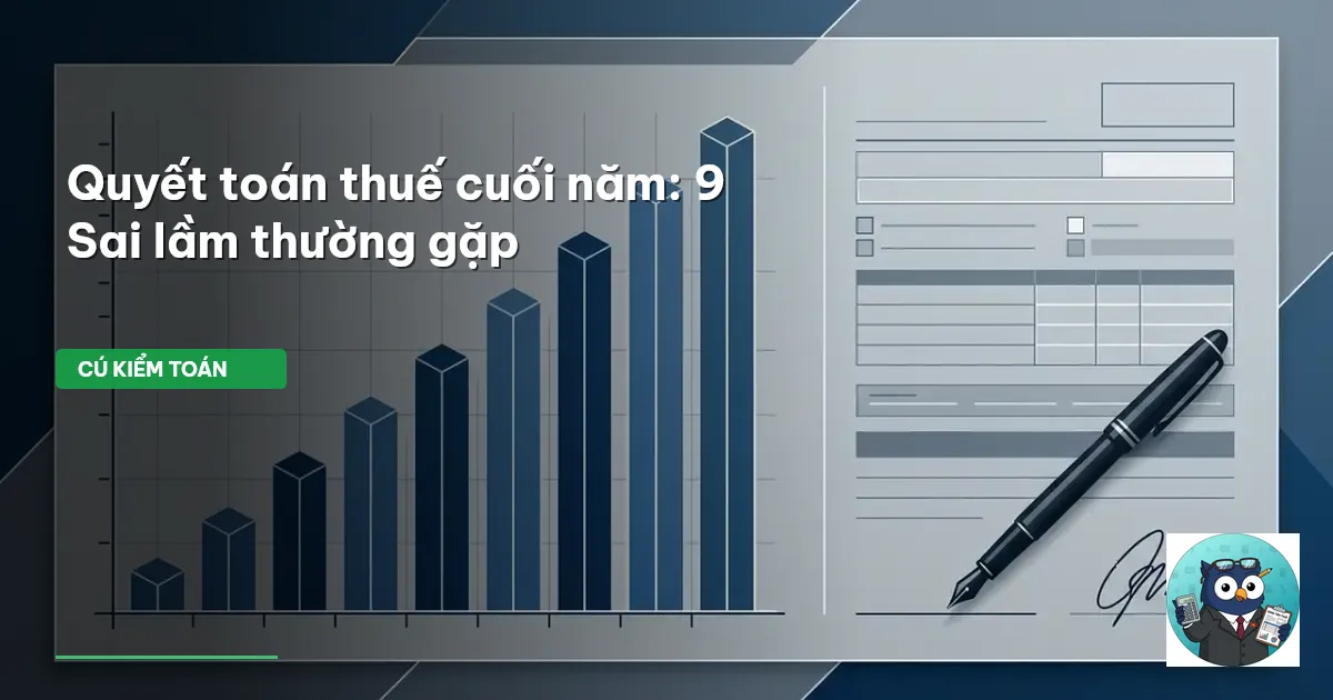 quyết toán thuế cuối năm