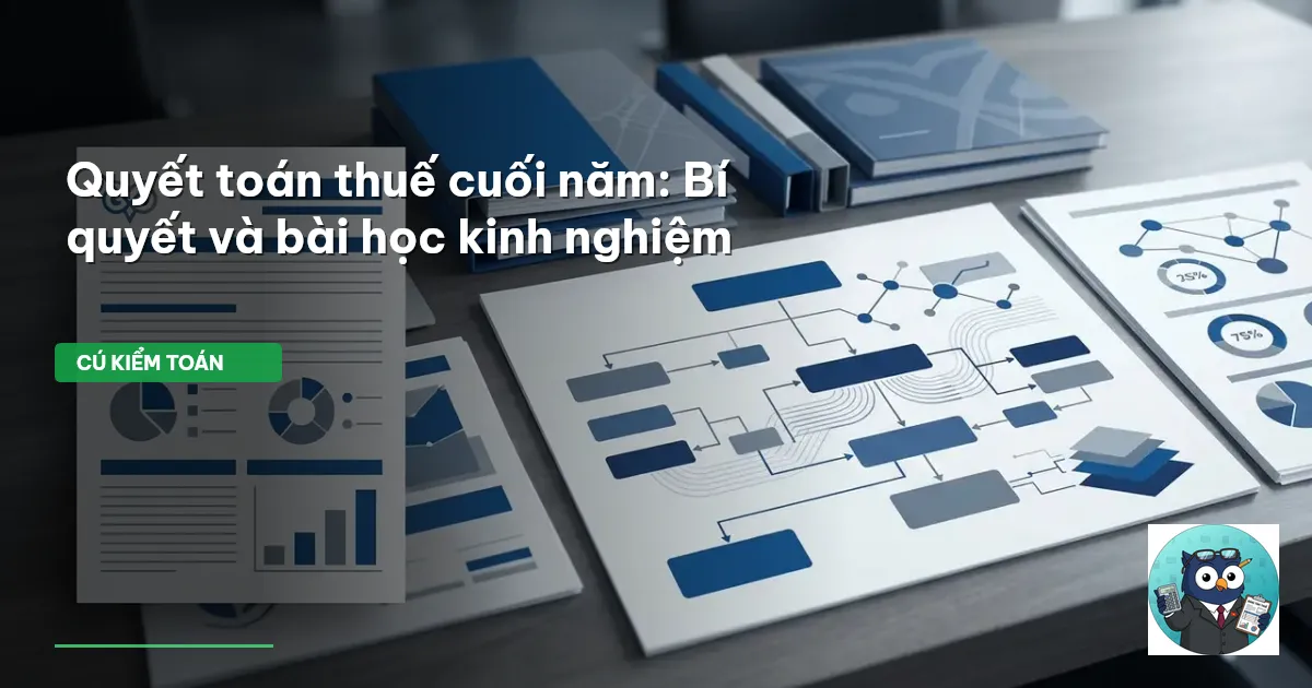 Quyết toán thuế cuối năm: Bí quyết và bài học kinh nghiệm