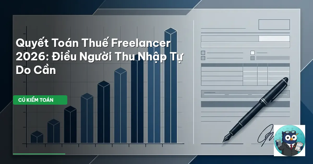 quyết toán thuế freelancer 2026