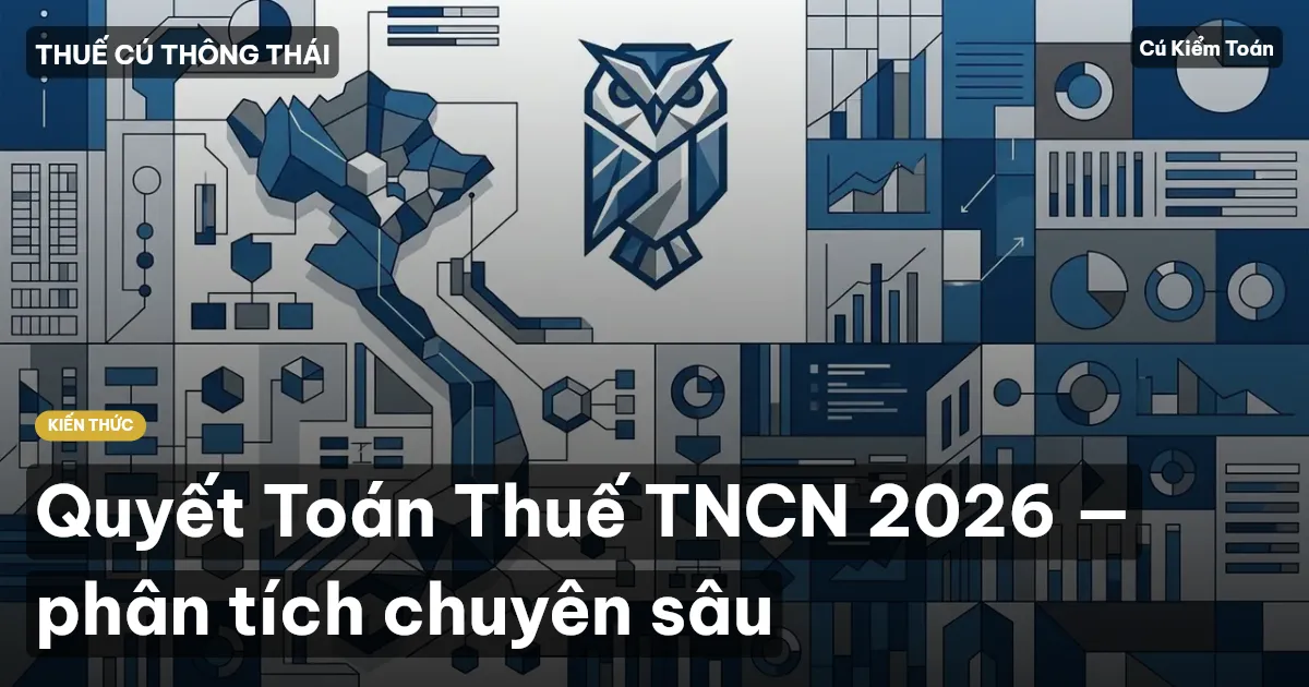 Quyết Toán Thuế TNCN 2026 — phân tích chuyên sâu