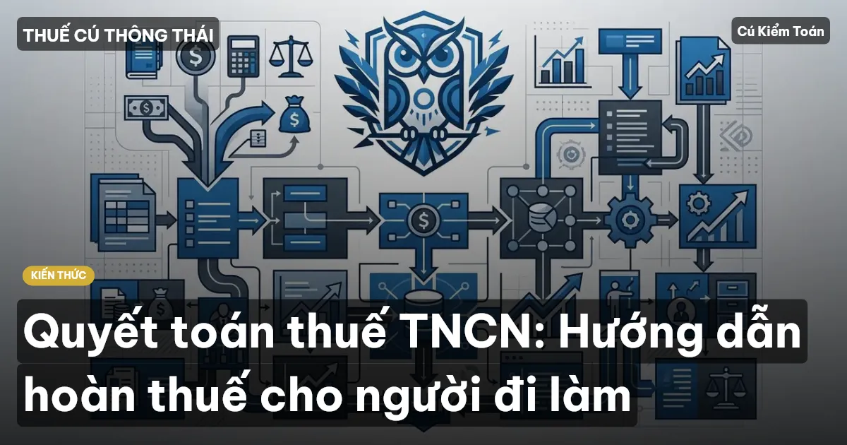Quyết toán thuế TNCN: Hướng dẫn hoàn thuế cho người đi làm