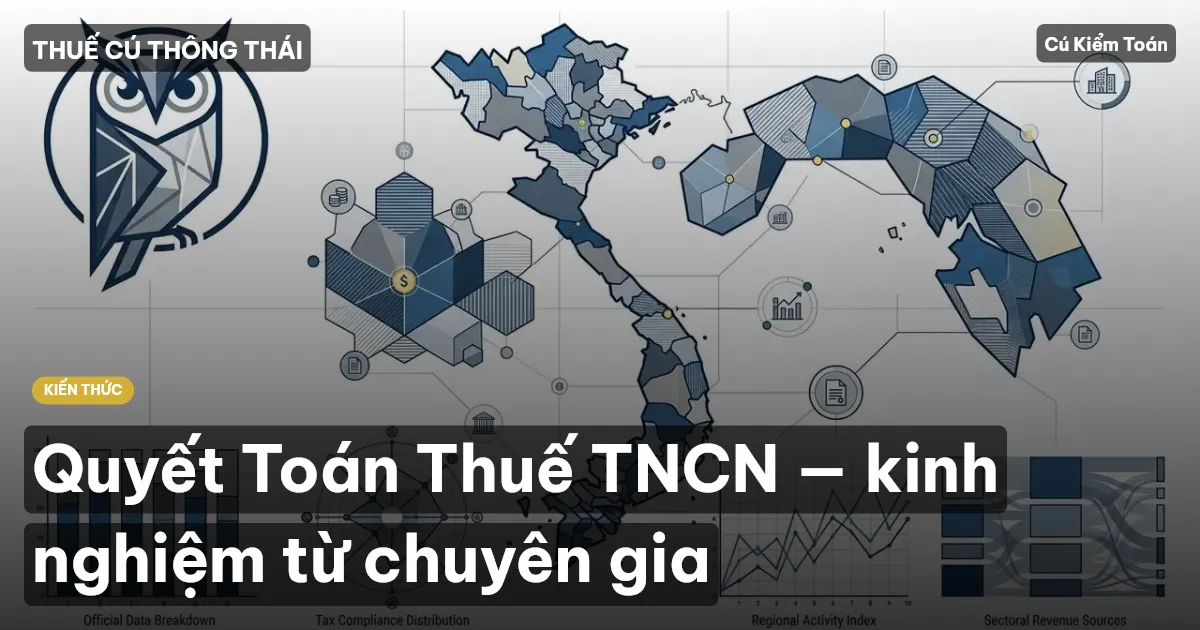 Quyết Toán Thuế TNCN — kinh nghiệm từ chuyên gia