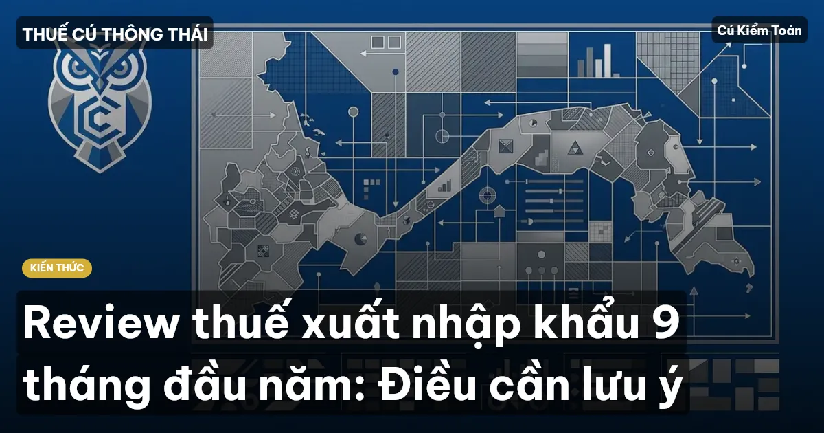 Review thuế xuất nhập khẩu 9 tháng đầu năm: Điều cần lưu ý