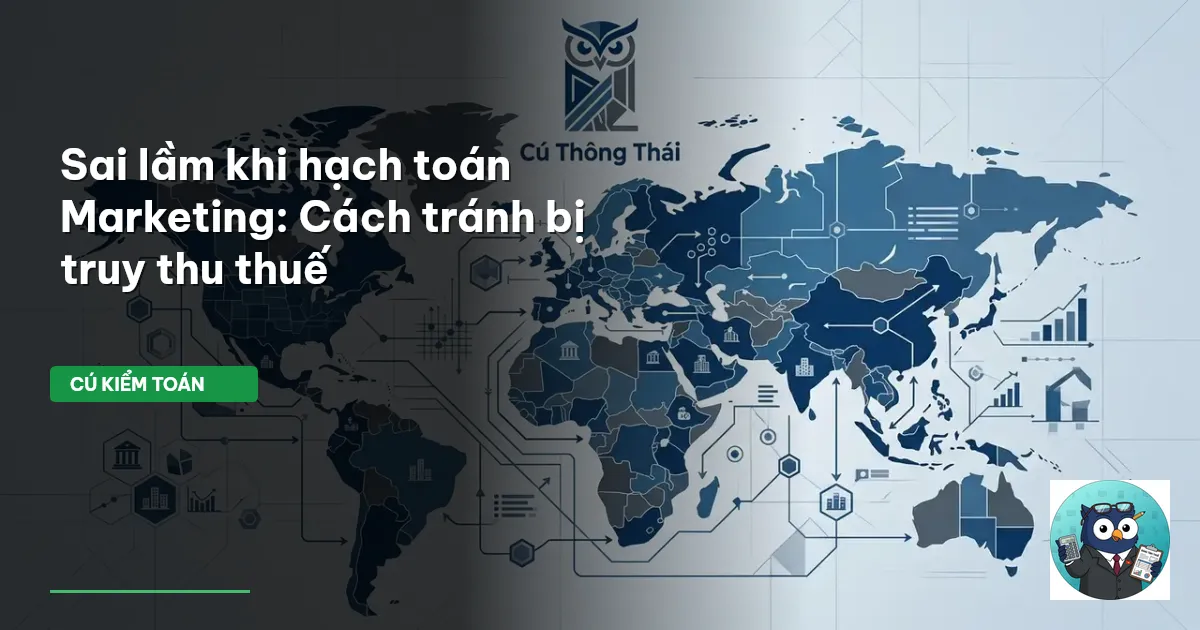 hạch toán chi phí marketing