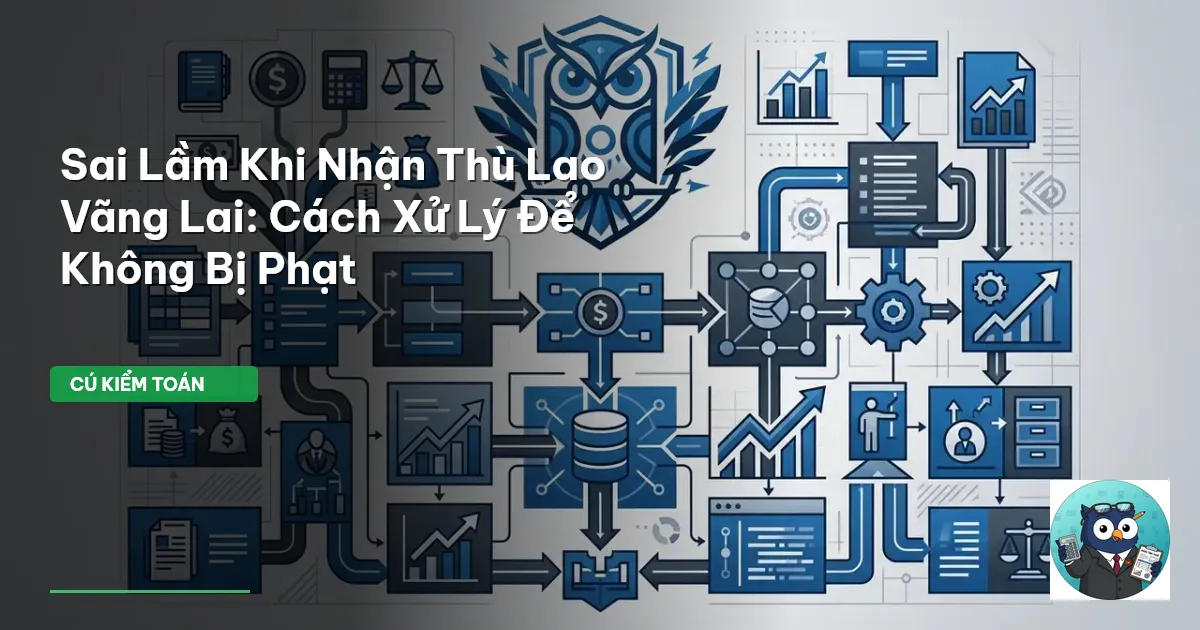 Sai Lầm Khi Nhận Thù Lao Vãng Lai: Cách Xử Lý Để Không Bị Phạt