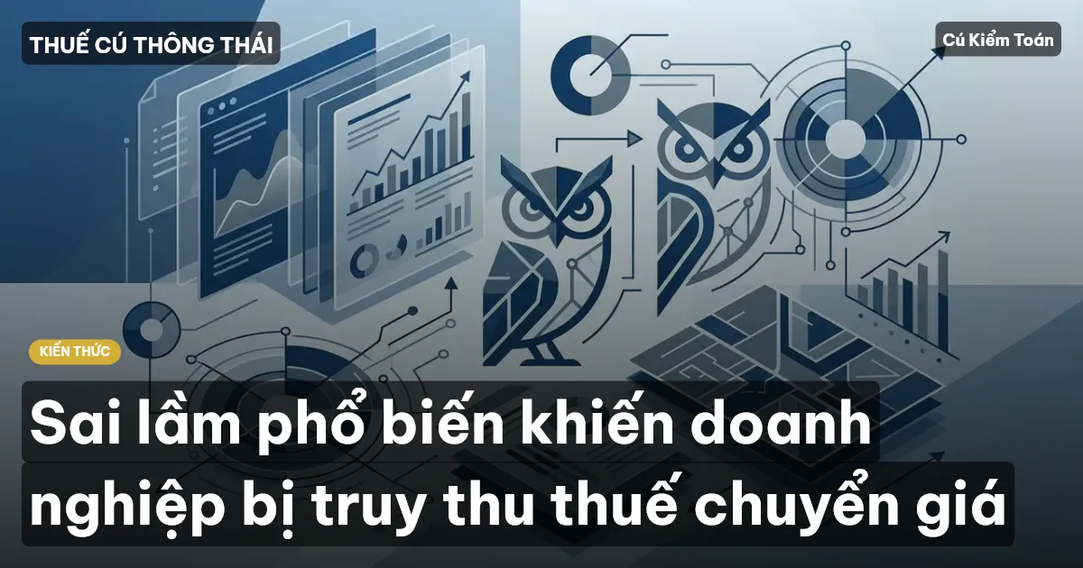 Sai lầm phổ biến khiến doanh nghiệp bị truy thu thuế chuyển giá