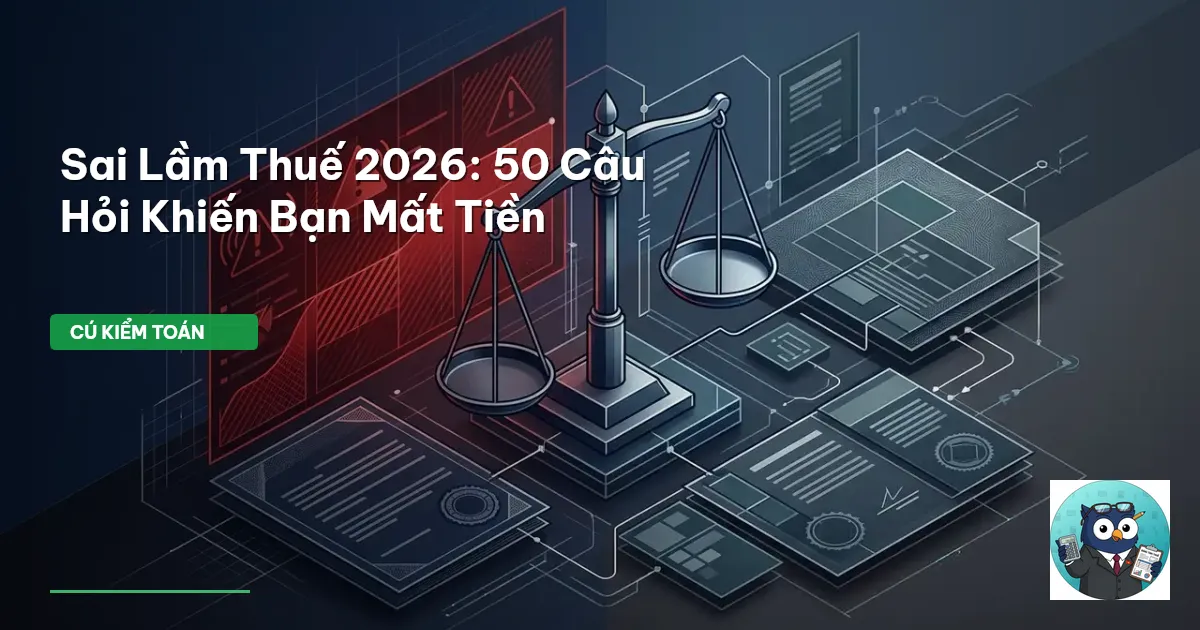 50 câu hỏi thuế hay nhất 2026