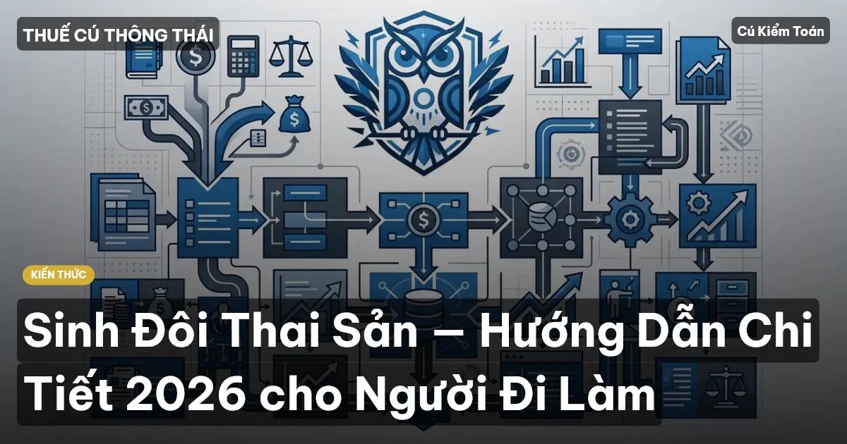 Sinh Đôi Thai Sản — Hướng Dẫn Chi Tiết 2026 cho Người Đi Làm
