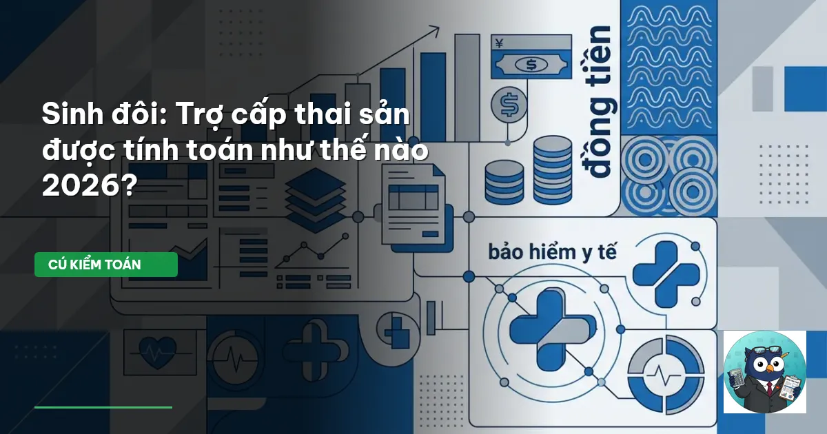 trợ cấp thai sản sinh đôi